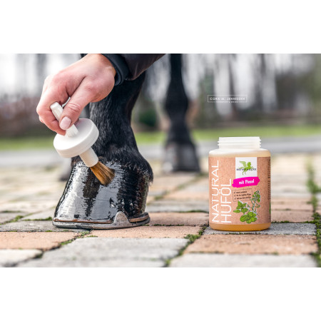 Ulei natural pentru protectia copitelor BENSE & EICKE Natural Hoof Oil with Brush