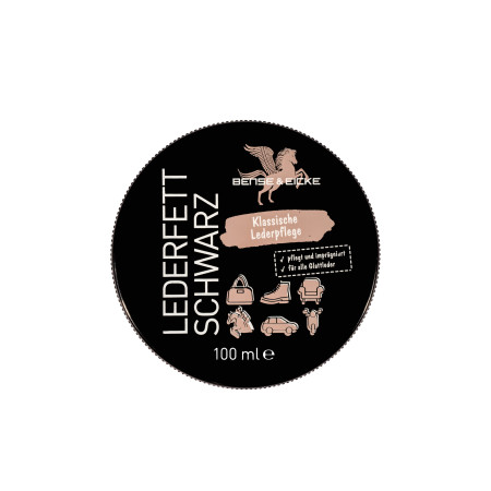 Crema neagra pentru piele BENSE & EICKE Black Leather Dressing