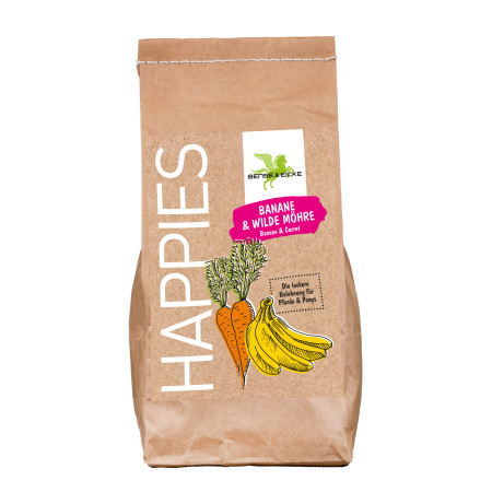 Recompensa alimentara BENSE & EICKE Happies banana & carrot 1 kg