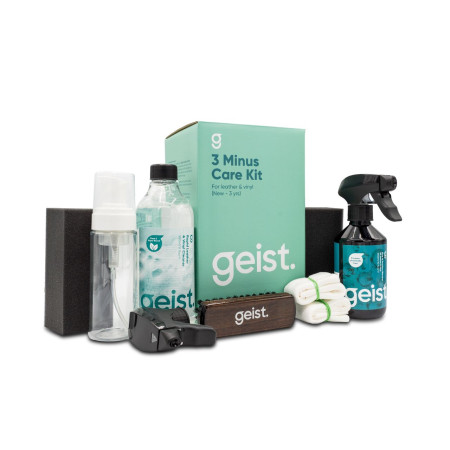 Set complet pentru protectie piele si vinilin GEIST 3 Minus Care Kit for Leather & Vinyl
