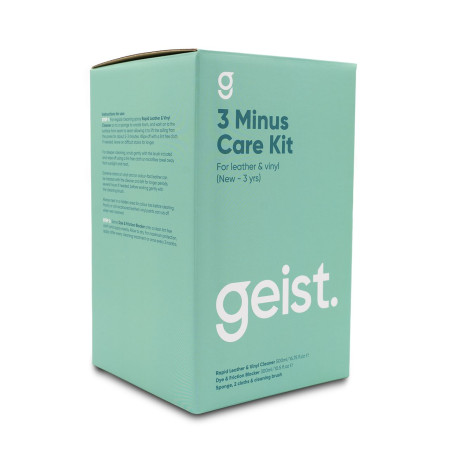 Set complet pentru protectie piele si vinilin GEIST 3 Minus Care Kit for Leather & Vinyl