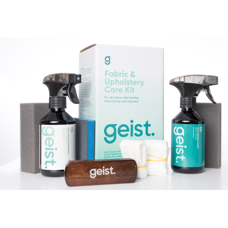 Set complet pentru intretinere Alcantara si materiale textile GEIST. Fabric & Upholstery Care Kit