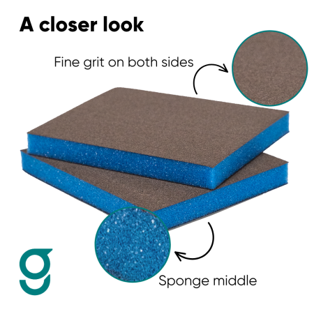 Smirghel GEIST. Sanding Pad - 2 buc./set